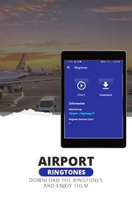 airport ringtones android App screenshot 1